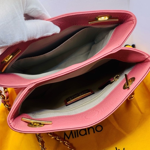 VALENTINO by MARIO VALENTINO โก Rita Pink Leather โก Shoulder Bag ๐ฒ Price to Sell - Picture 11 of 16